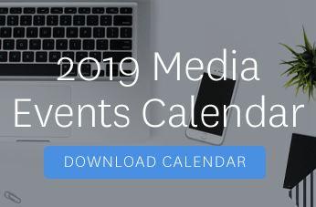 2019 media events calendar